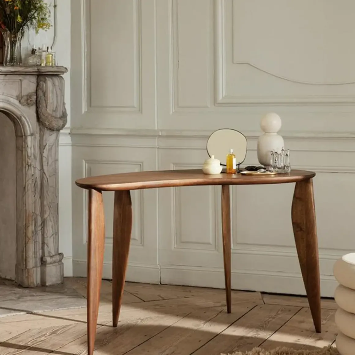 Bureau Feve Noyer