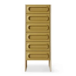 Cabinet Space Drawer - 45 x 40 x 113 cm - Sage u0026 Cream