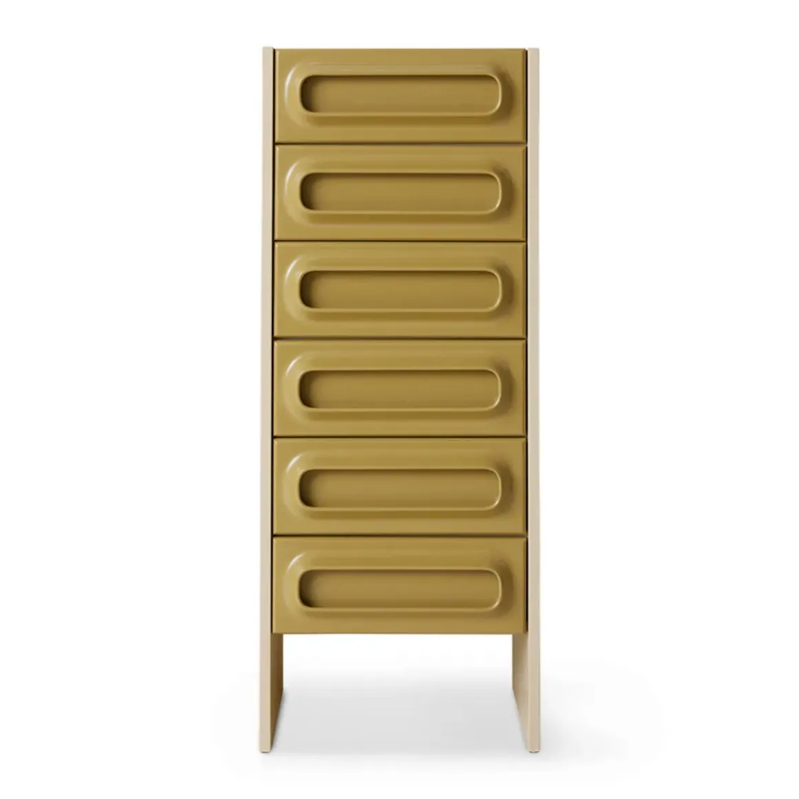 Cabinet Space Drawer - 45 x 40 x 113 cm - Sage u0026 Cream