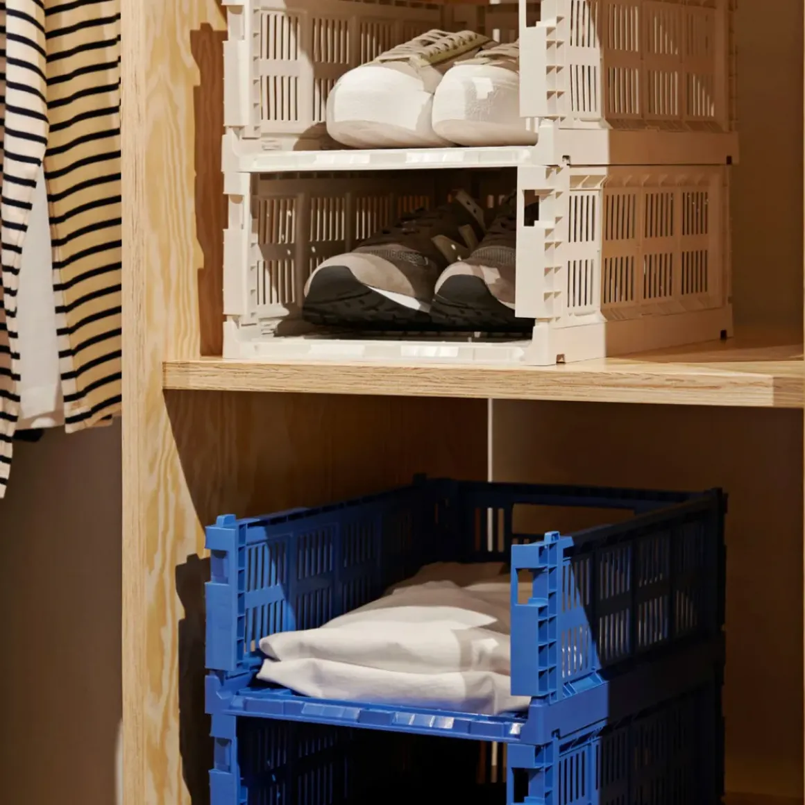 Caisse Crate M - Blanc Cassé