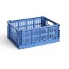 Caisse Crate M - Bleu électrique