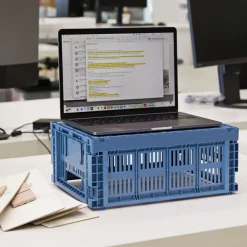 Caisse Crate M - Bleu électrique