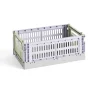 Caisse Crate Mix S - Lavande / Vert