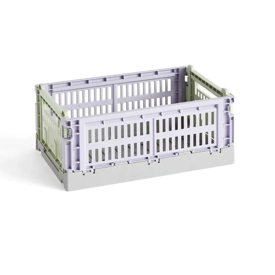 Caisse Crate Mix S - Lavande / Vert