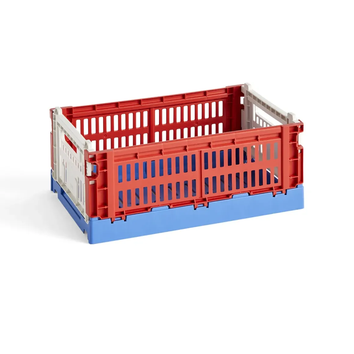 Caisse Crate Mix S - Rouge / Bleu