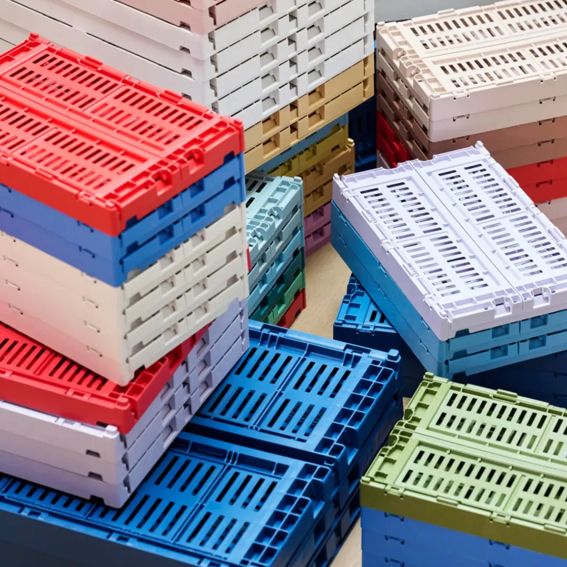Caisse Crate S - Bleu Electrique