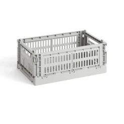Caisse Crate S - Gris Clair