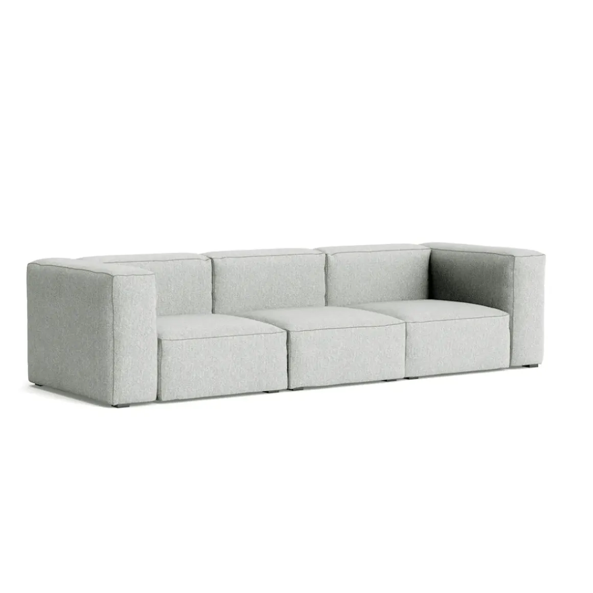 Canapé Mags Soft 3 places - Combinaison 1 - Hallingdal 116 - Coutures Dark Grey