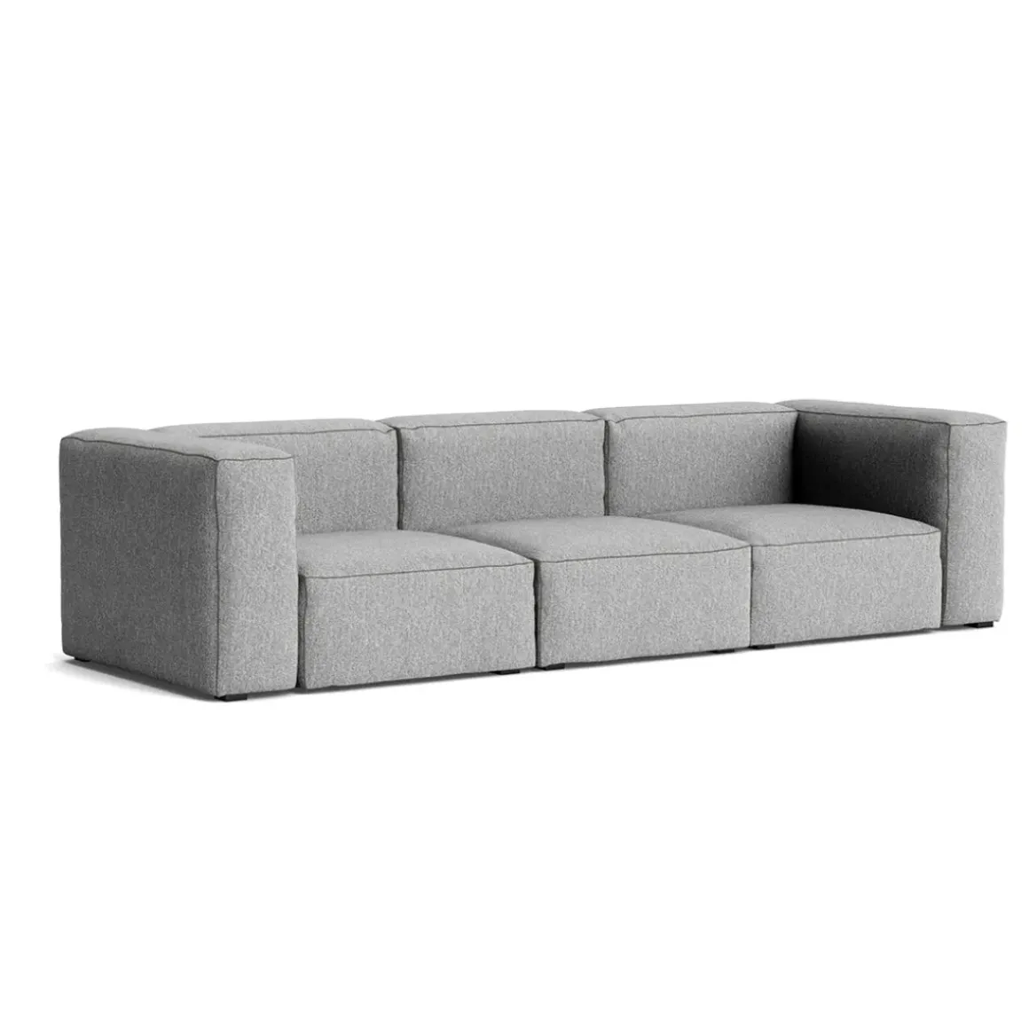 Canapé Mags Soft 3 places - Combinaison 1 - Hallingdal 166 - Coutures Dark Grey