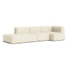 Canapé Méridienne Mags Soft 3 places - Combinaison 3 right - Hallingdal 100 - Coutures Beige