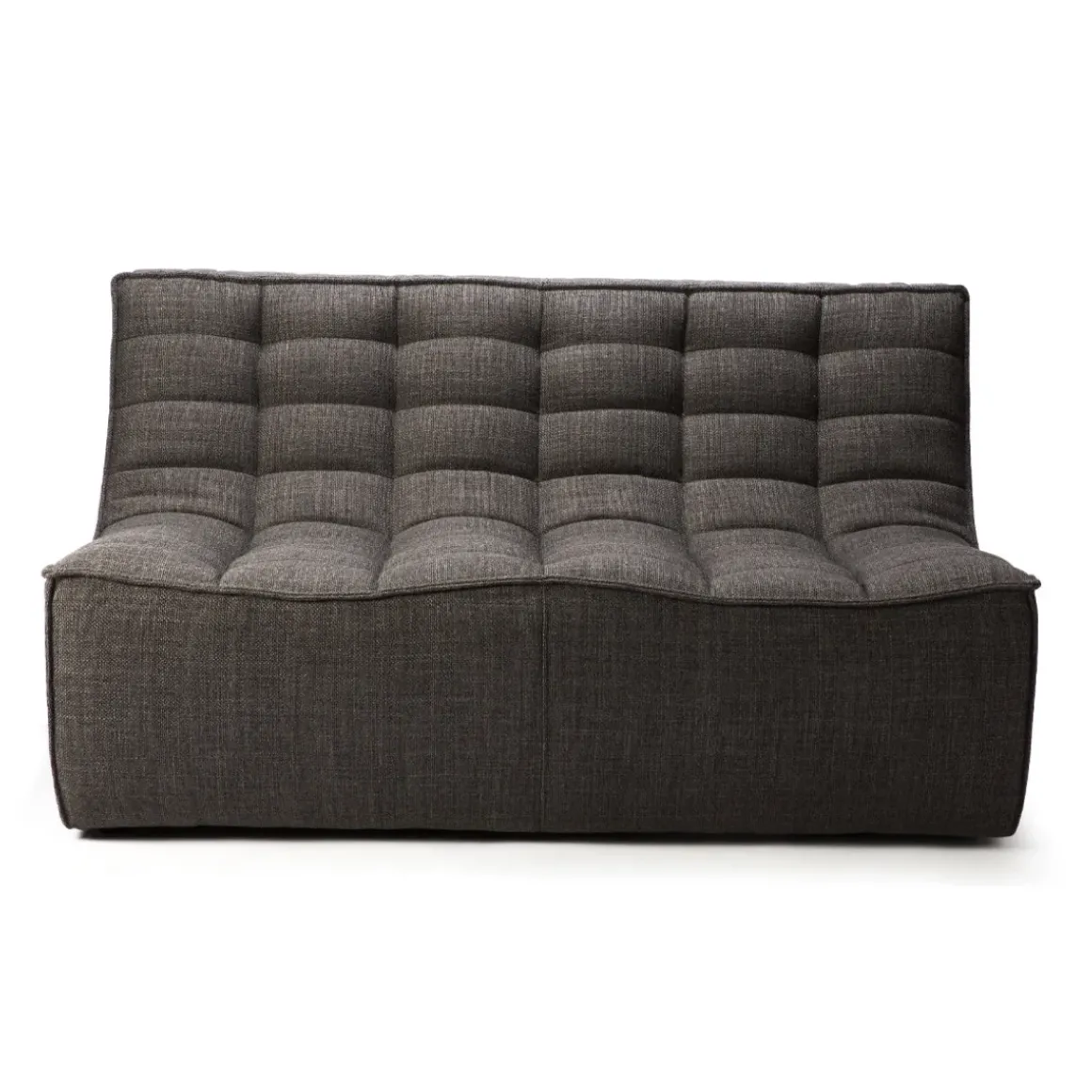 Canapé N701 - 2 Places - Gris foncé