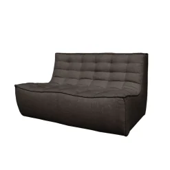 Canapé N701 - 2 Places - Gris foncé