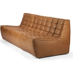 Canapé N701 - 3 Places - Old saddle