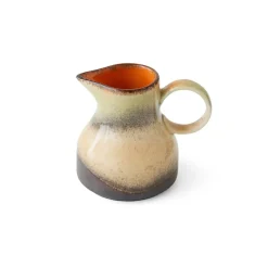 Carafe à Lait 8 am 70'S en Céramique - 9.3 x 7.5 x 8 cm