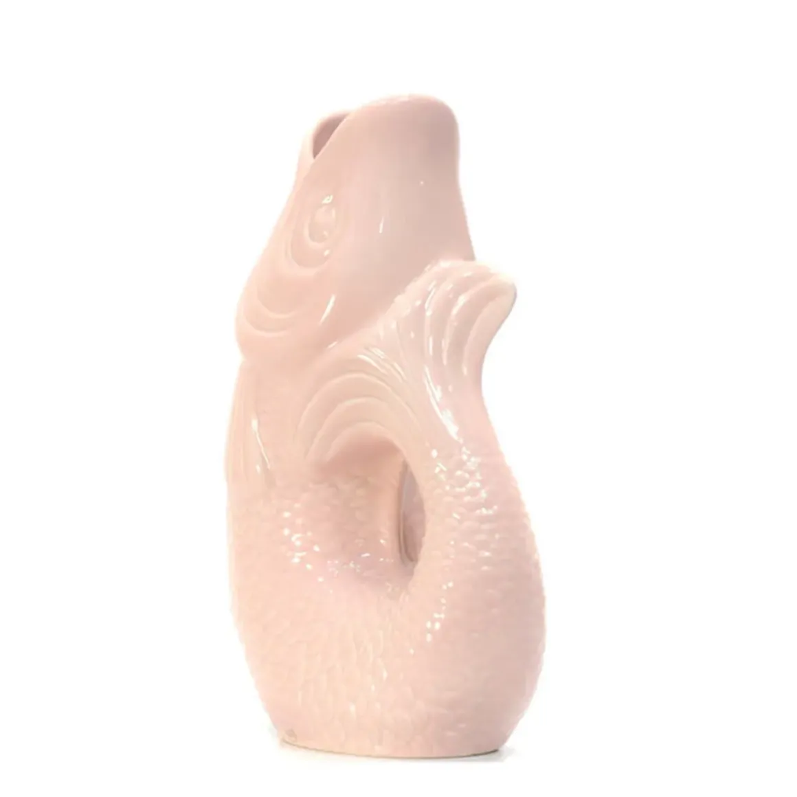 Carafe / Vase Monsieur Carafon Poisson - Rose