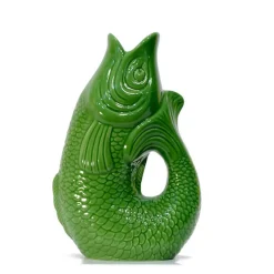 Carafe / Vase Monsieur Carafon Poisson - Vert Bay