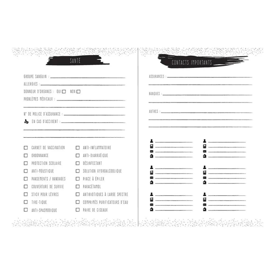 Carnet d'aventures