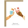 Carte d'anniversaire Cheers To More