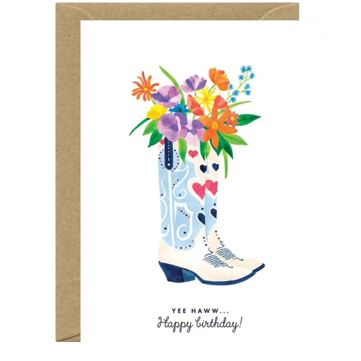 Carte d'anniversaire Santiag