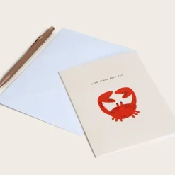 Carte de voeux Crabe