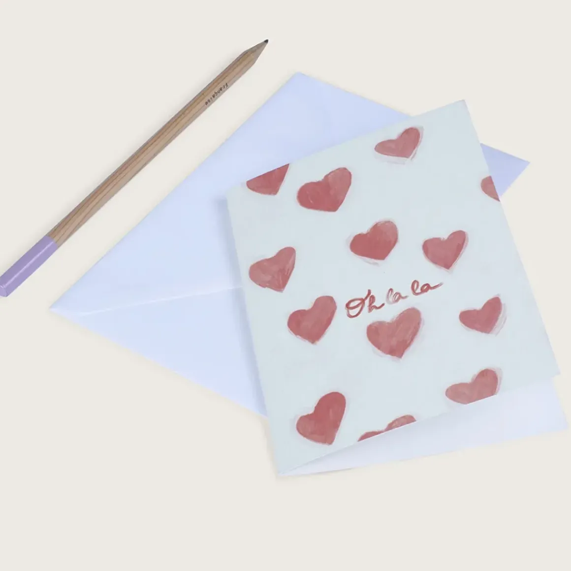 Carte Double Passionate Oh lala