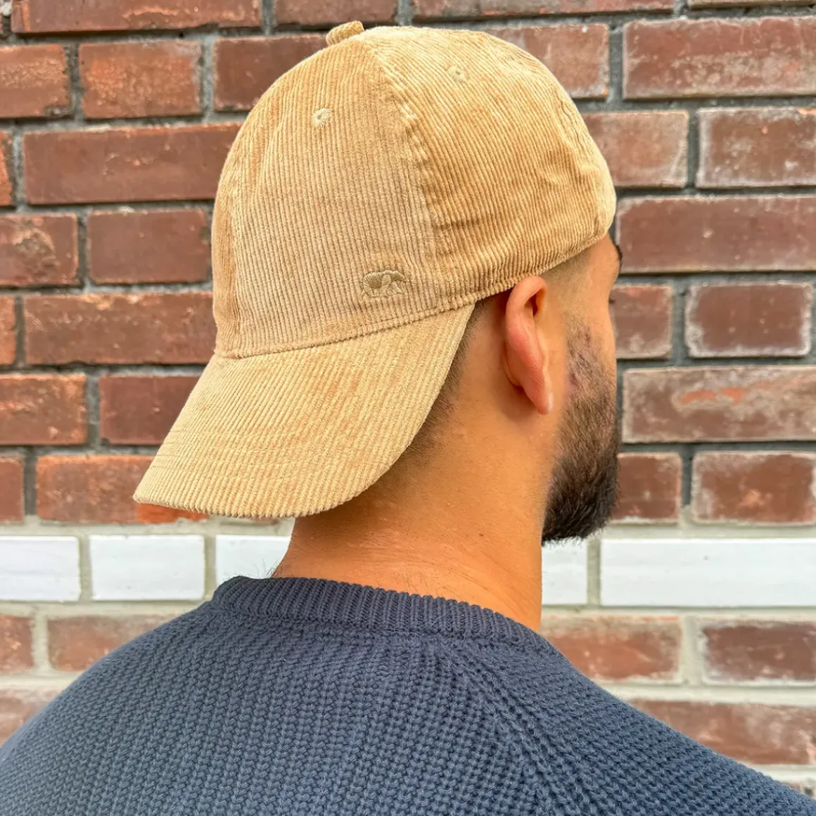 Casquette en Velours Willow - Sable