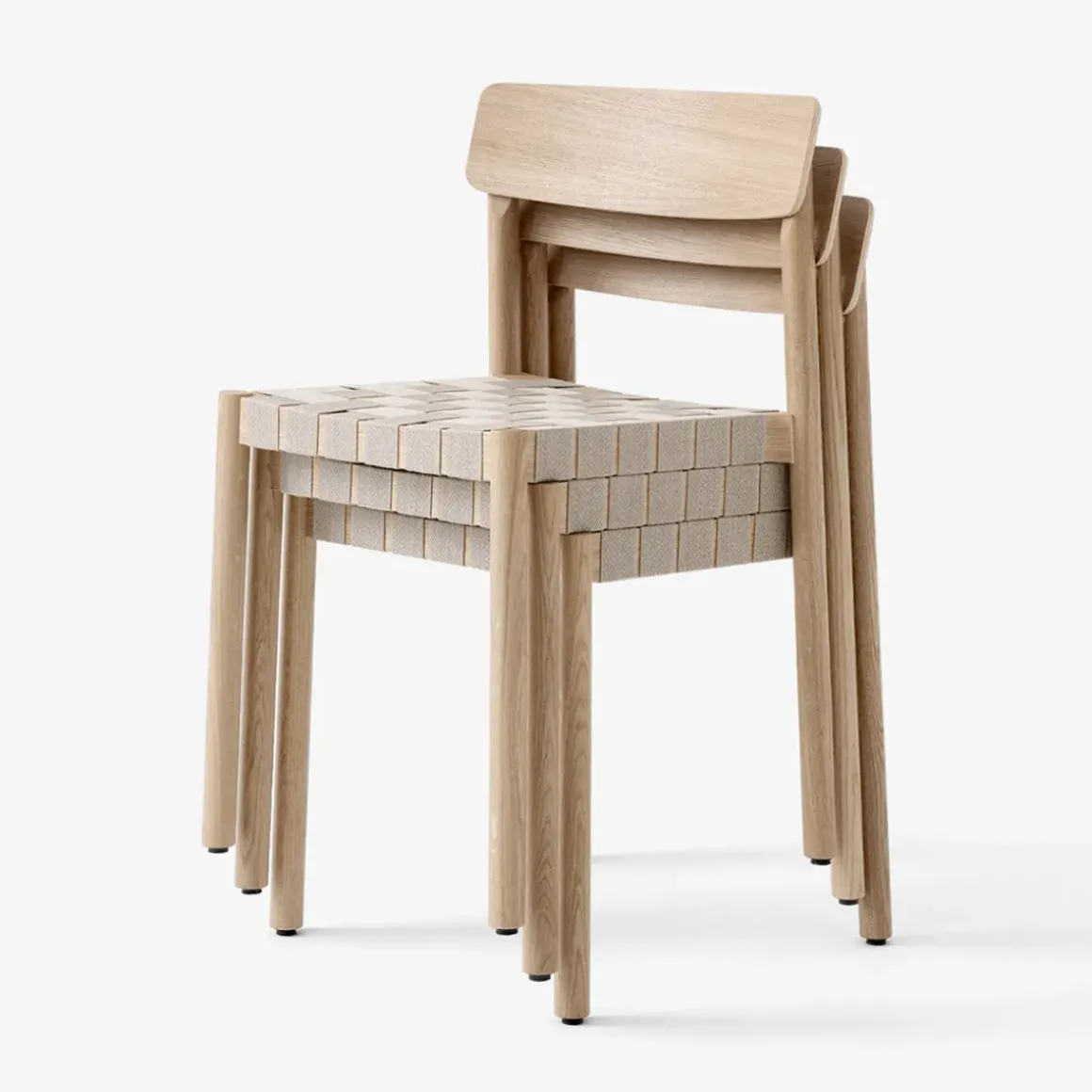 Chaise Betty TK1 Chêne Natural Webbing