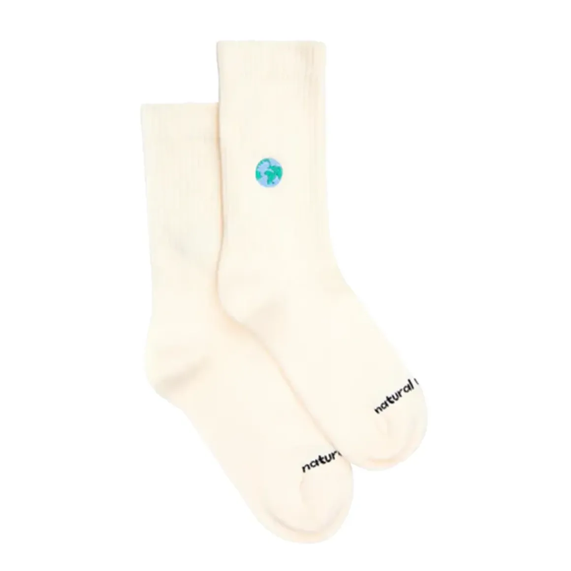 Chaussettes brodées Monde