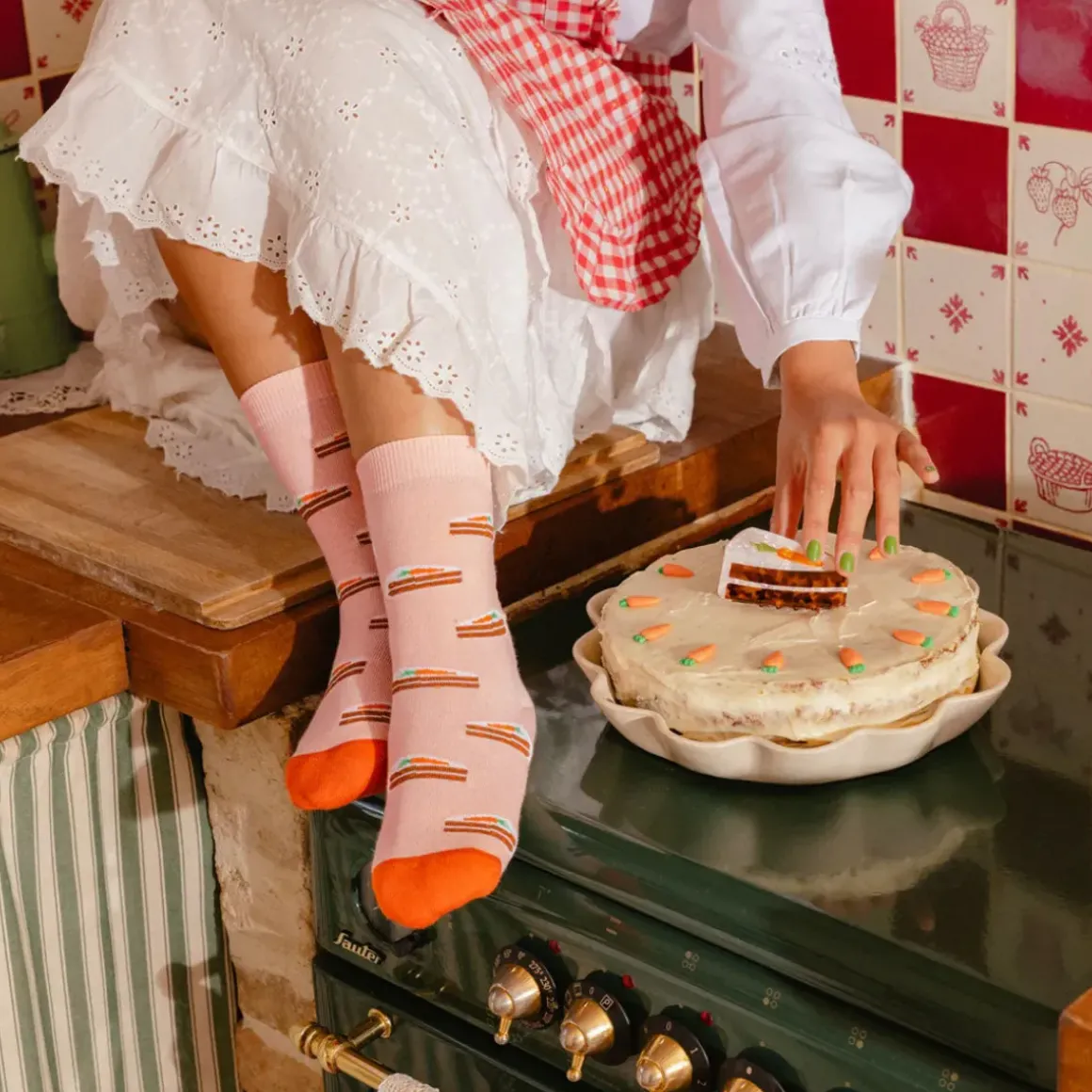 Chaussettes Carrot Cake