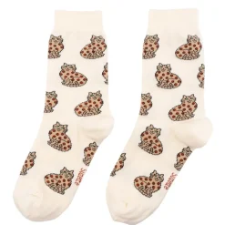 Chaussettes Chat Bengal - Jaune