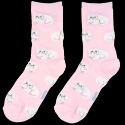 Chaussettes Chat Persan - Rose
