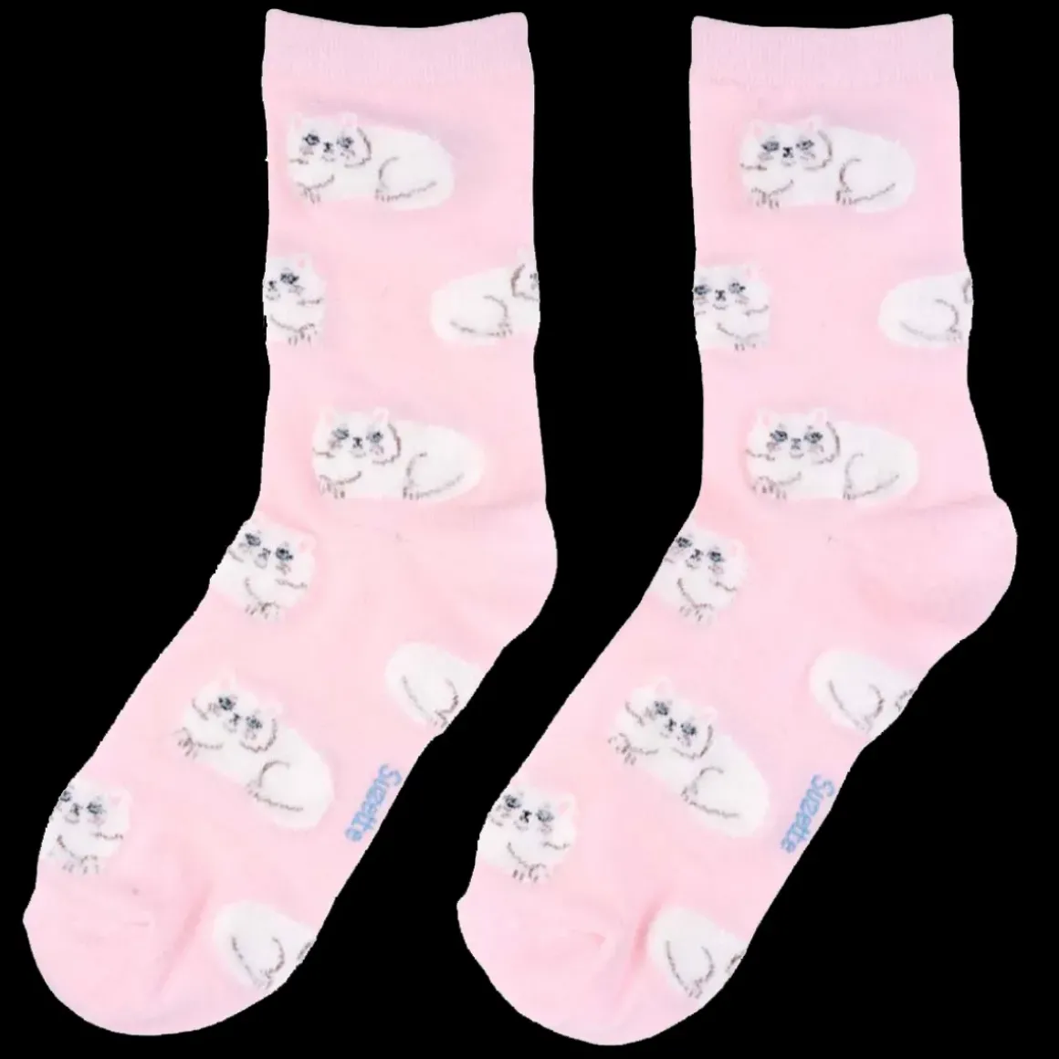 Chaussettes Chat Persan - Rose