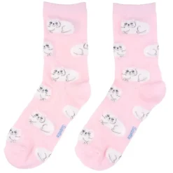 Chaussettes Chat Persan - Rose