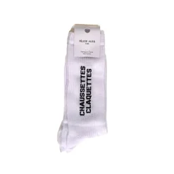 Chaussettes Claquettes 40/45 - Blanc