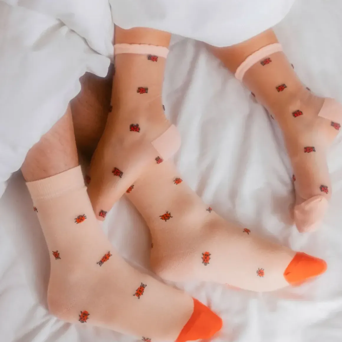 Chaussettes Coccinelle