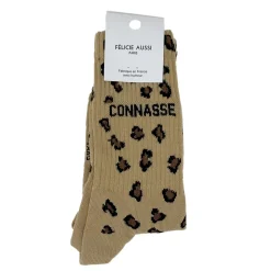 Chaussettes Connasse 36/40 - Léopard
