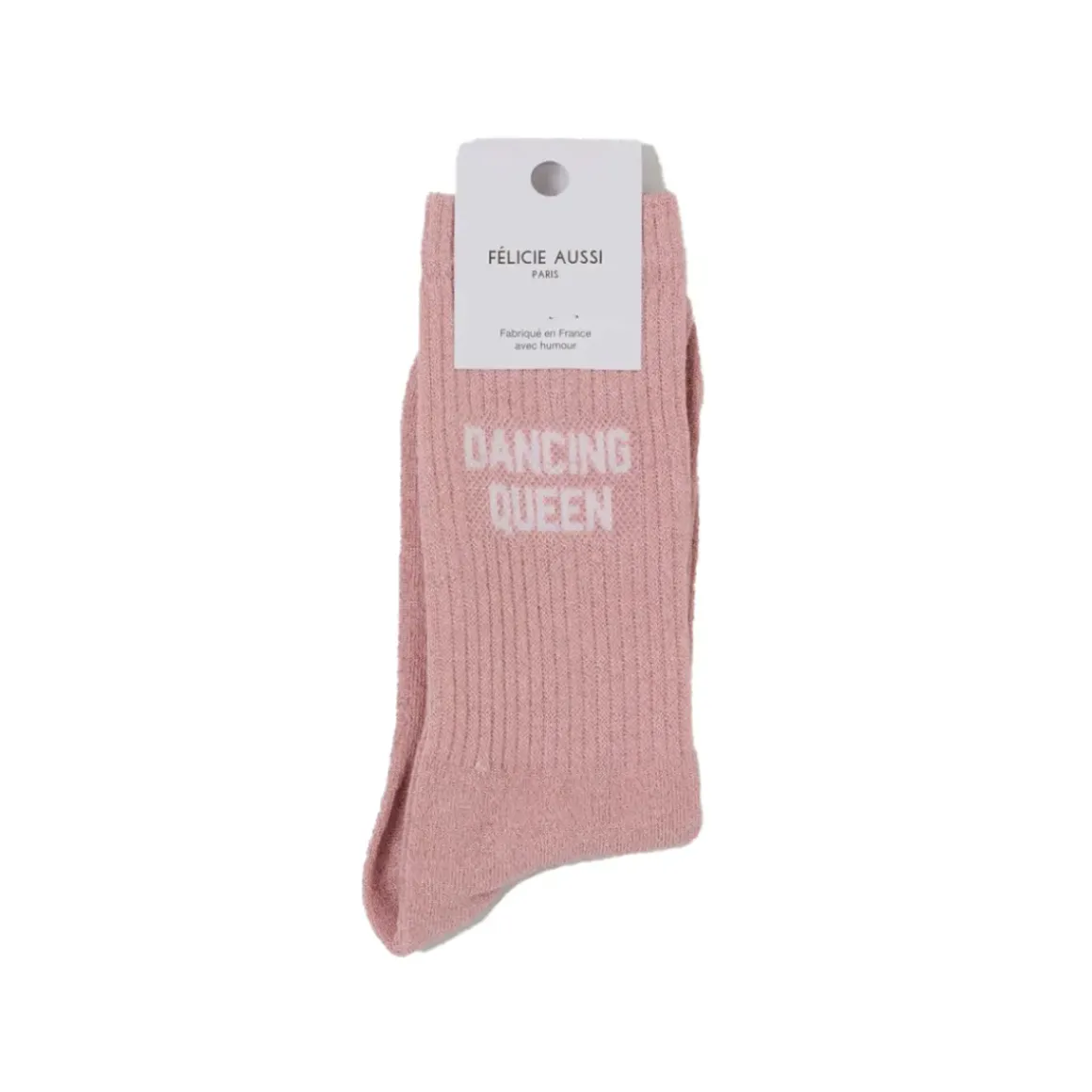 Chaussettes Dancing Queen Paillettes 36/40 - Rose