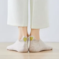 Chaussettes Languette Coeur