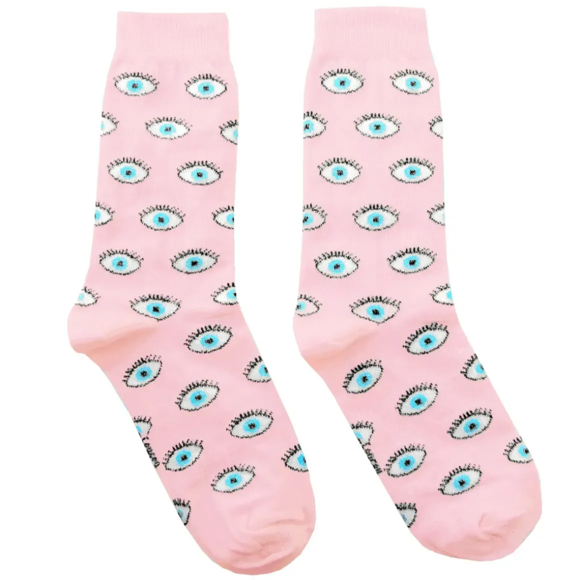 Chaussettes oeil à paillettes 35/44 - Rose