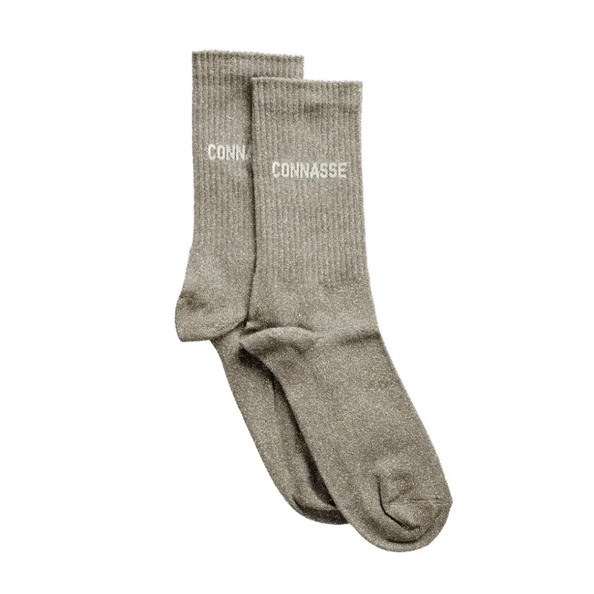 Chaussettes Paillettes Connasse 36/40 - Gris