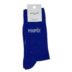 Chaussettes Poupée 36/40 - Bleu