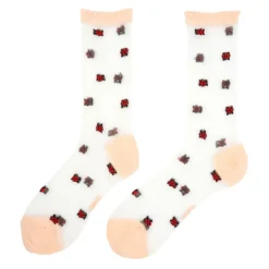 Chaussettes Transparentes Coccinelle