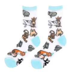 Chaussettes Transparentes - Miaou