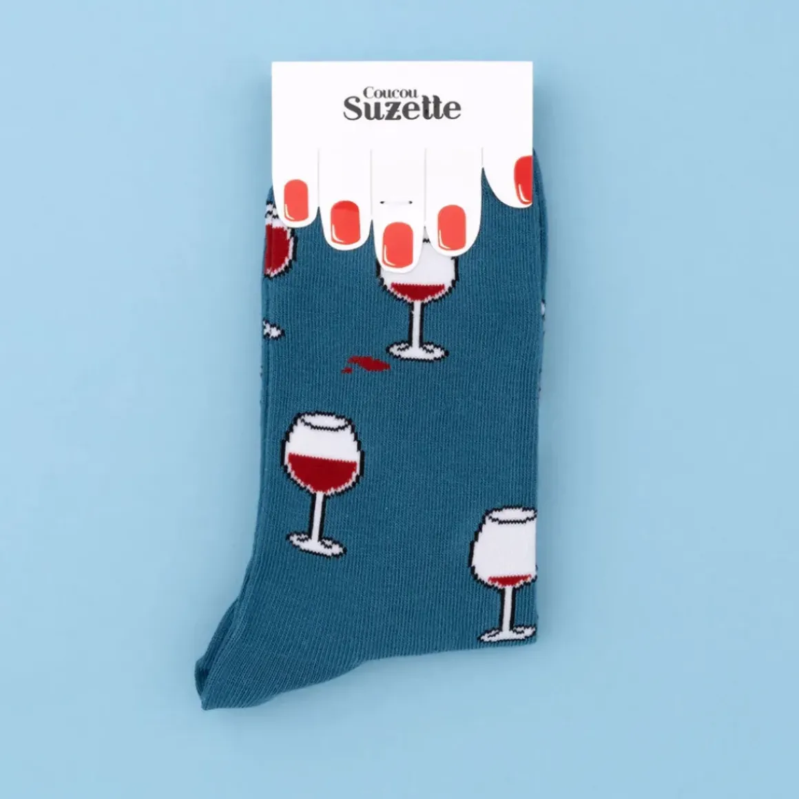 Chaussettes Vin