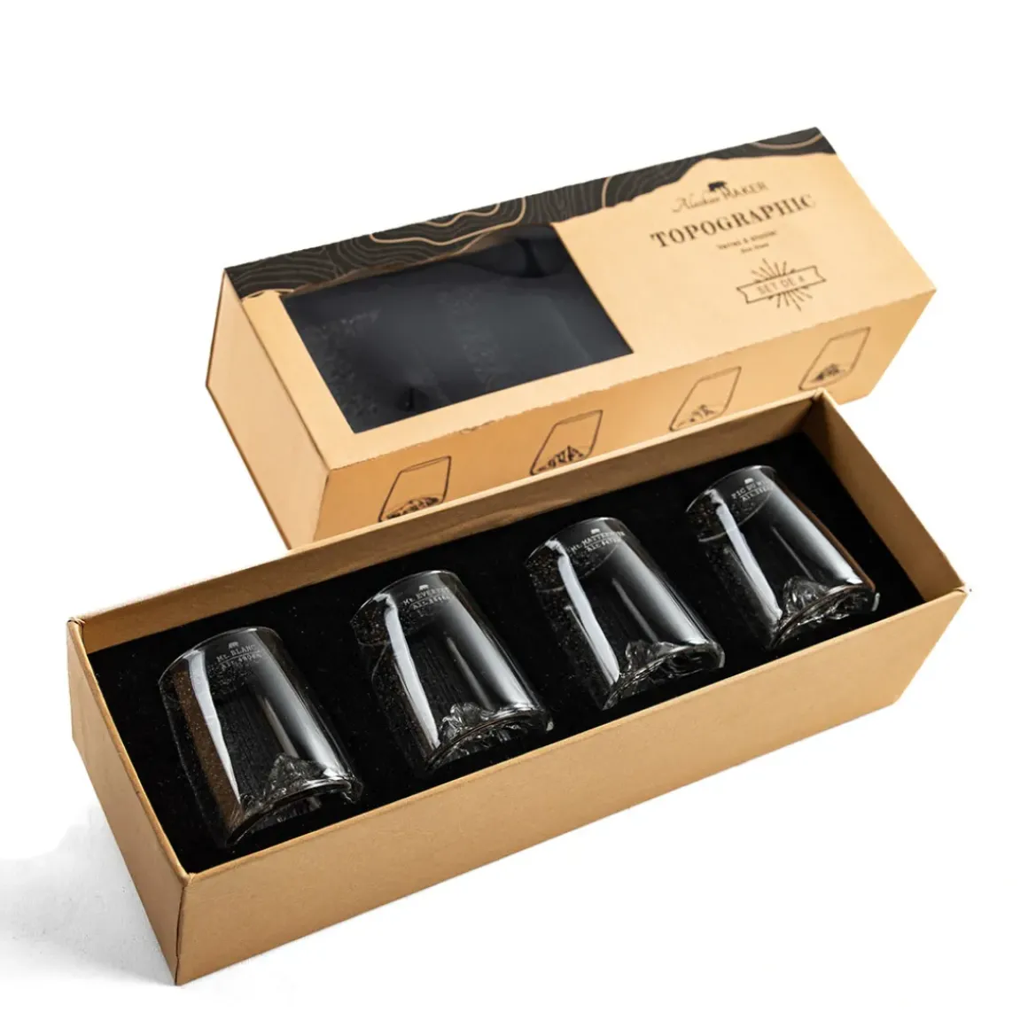 Coffret De 4 Shooters Topographic