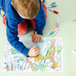 Coloriage réutilisable Amazonie Wildlife
