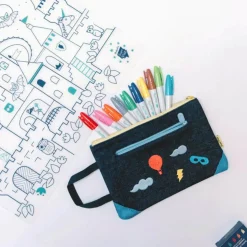 Coloriage réutilisable Château