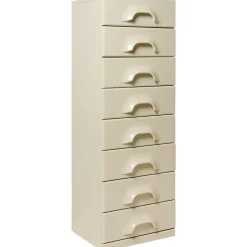 Commode 8 Tiroirs - Crème