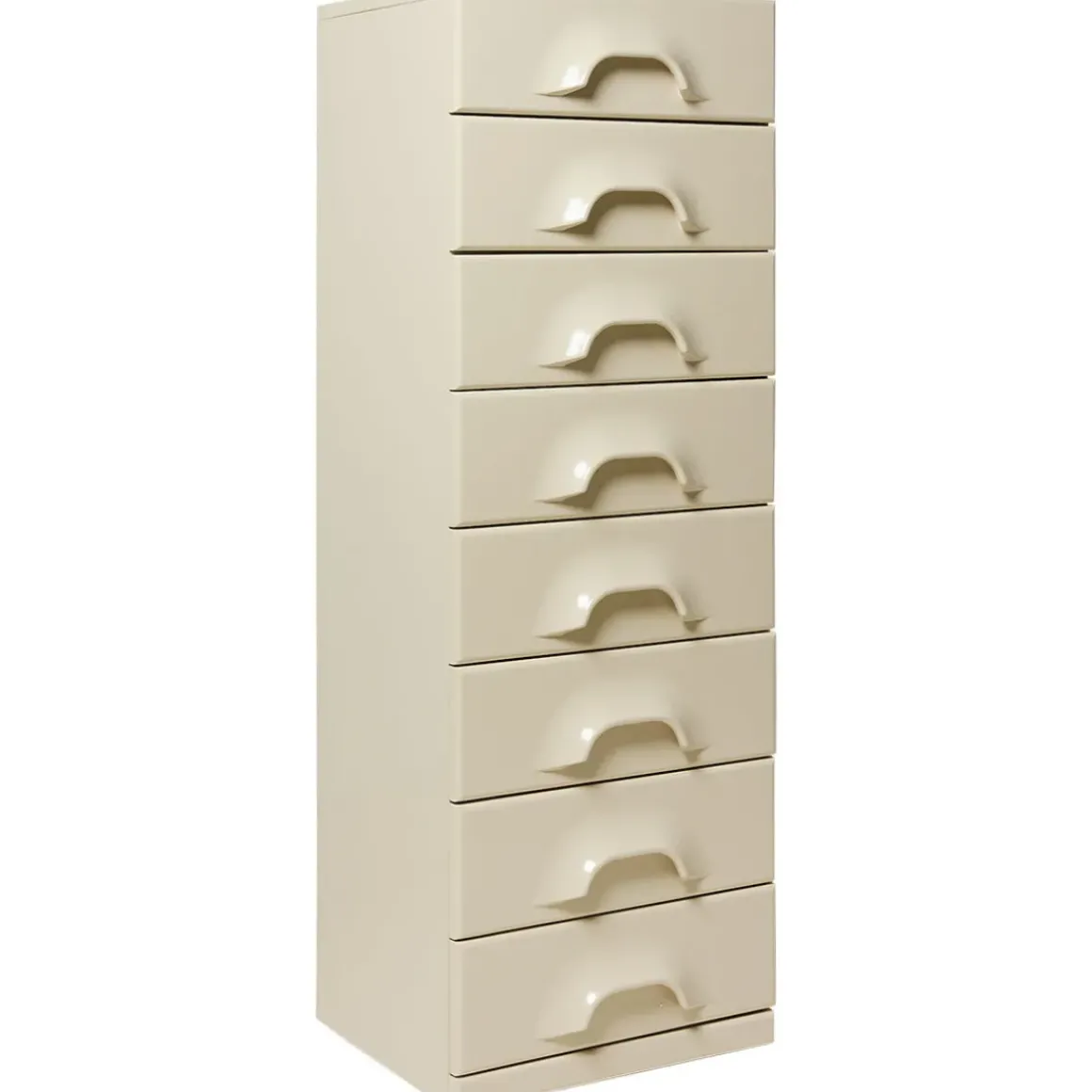 Commode 8 Tiroirs - Crème