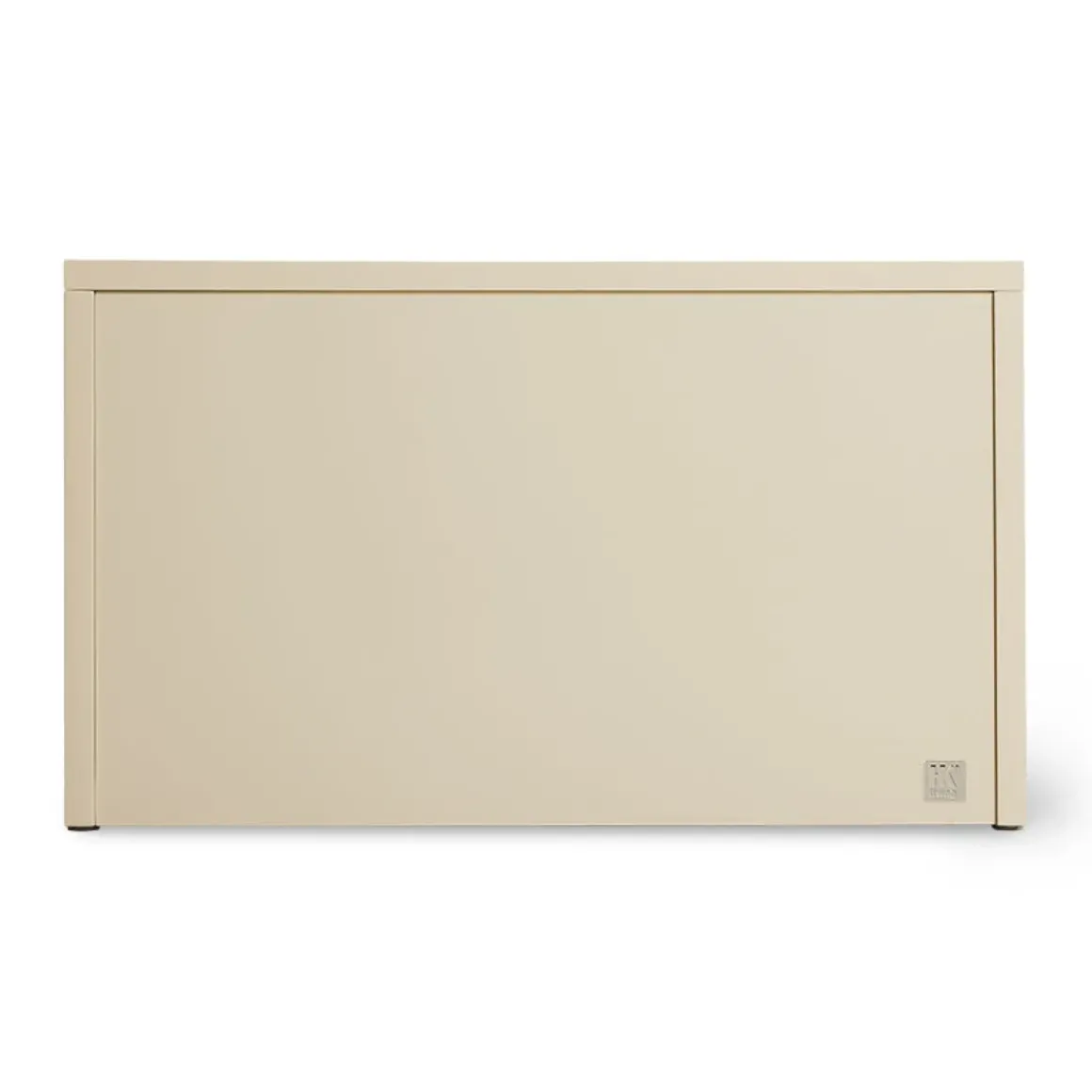 Commode 2 Tiroirs - 60 x 35 x 35,2 cm - Crème